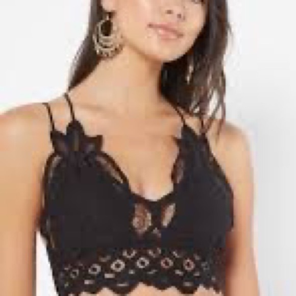 ⭐️Blashe, Lace,Sea-foam Green Bralette, Adjustable Straps, Cross-Back,L - Picture 1 of 11